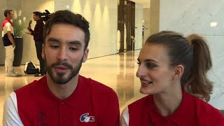 JO2018Patinage quotQue le meilleur gagnequot Papadakis [upl. by Thain]