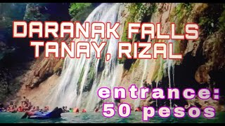 Daranak Falls in Tanay Rizal 2022 [upl. by Amsirac407]