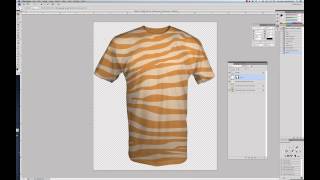 Tutorial How to use Simplified TShirt Templates for Photoshop and Illustrator [upl. by Gnik]