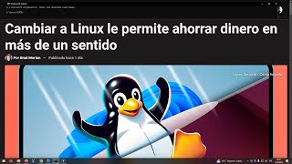 Cambiar a Linux le permite ahorrar dinero en más de un sentido [upl. by Fortune]