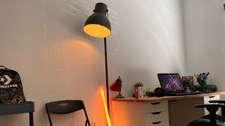 Unboxing and Assembling HEKTAR IKEA Floor Lamp [upl. by Marelda]