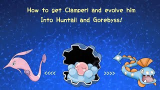 WHERE TO FIND CLAMPERL AND HOW TO EVOLVE IT POKEMON BRICK BRONZE [upl. by Hymie]