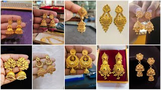 earring design gold earrings design jhumka design [upl. by Lyudmila375]