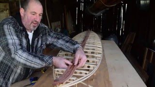 Make a Wood Surfboard  Video 9 Covering the Deck with Paulownia [upl. by Joelynn244]