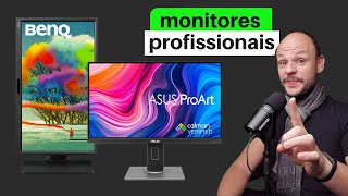 Monitor para trabalhar como designer gráfico fotografia e profissionais da imagem [upl. by Seyer55]