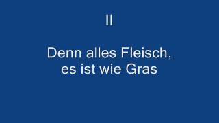 Brahms  Ein deutsches Requiem  2 Denn alles Fleisch [upl. by Rosenfeld]