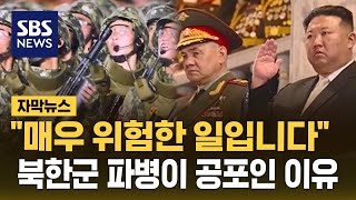 quot매우 위험한 일입니다quot…북한군 대규모 인명 피해 불가피 자막뉴스  SBS [upl. by Nairbal435]