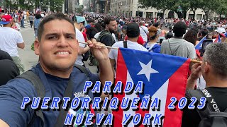 Día de la Parada PUERTORRIQUEÑA en Nueva York 2023  Puerto Rican Day Parade 2023 🇵🇷🇺🇸 [upl. by Nylodam]