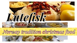 Lutefisk traditions  Norwegian christmas foods [upl. by Anod]