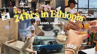 24 hrs in Ethiopia 🇪🇹  ADDIS ABABA Lada Entoto park honey wine and more… [upl. by Eniamurt]