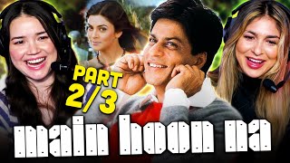 MAIN HOON NA Movie Reaction Part 23  Shah Rukh Khan  Sushmita Sen  Suniel Shetty  Zayed Khan [upl. by Nodyarb]