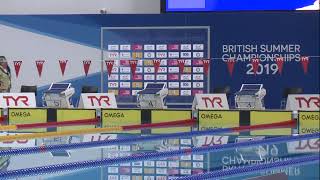 British Swimming Summer Championships 2019 Day 1 Finals [upl. by Felder]