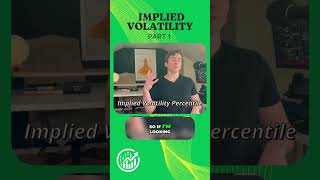 Part 1 How to Use Implied Volatility Percentile IVP for Options [upl. by Endor]