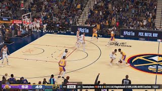 NBA 2K24 PS5 Full Gameplay Lakers vs Nuggets 4K nba 2k24 gameplay NBA 2K24 Gameplay PS5 [upl. by Mcdonald151]