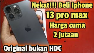 Nekat Beli Iphone 13 pro Max Xr housing harga cuma 2 jutaan [upl. by Hairu]