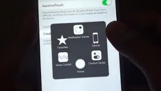 iPhone 6 Plus How To Enable Touch Screen Home Button on iPhone  iPod Assistive Touch [upl. by Shanta969]