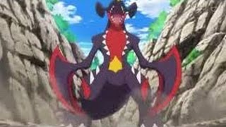 Review Pokemon XY Ep 68 Eng Dub Twin Blades Mega Garchomp [upl. by Uliram]