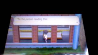 Pokémon X and Y  Sycamores Letter Easter Egg [upl. by Retsevel]