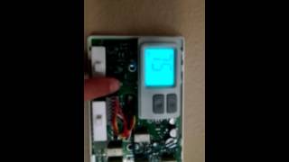 How to override Amana IMC controls hotel thermostat with no motion sensor [upl. by Lea]