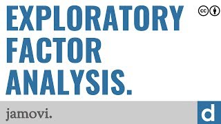 Exploratory factor analysis — jamovi [upl. by Wavell]