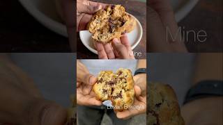 Finally recreated Levain Bakery style choco chip walnut cookies They are identical BEST recipe🥰 [upl. by Enoch]