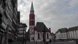 Frankfurt am Main Glockenspiel alte Nikolaikirche Römerberg [upl. by Gerta]