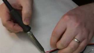 How To Solder Wires To A Slot Car Track [upl. by Bergh]