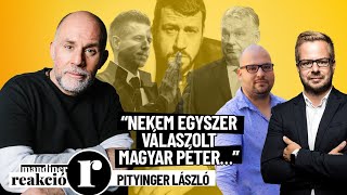 Pityinger László a Reakcióban Puzsér a közélet legkártékonyabb figurája [upl. by Amlez154]