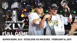 Super Bowl XLV  Packers vs Steelers  NFL Full Game [upl. by Sherourd]