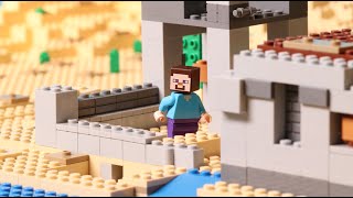 The Desert Outpost  LEGO Minecraft  Stop Motion [upl. by Hercule]