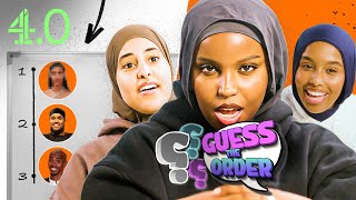 Chunkz or Maya Jama Diary Room RANK Famous Somalis  Guess The Order  channel40 [upl. by Miahc82]