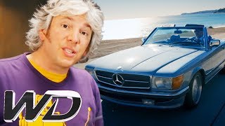 Edd Freshens Up The Engine And Bodywork Of A Mercedes 560SL  Wheeler Dealers [upl. by Airetahs]