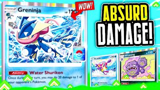 GRENINJA is Absolutely 🔥🔥🔥  Pokemon TCG Pocket [upl. by Chrisy]