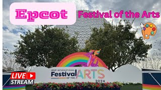 🔴 LIVE EPCOTs Festival of The Arts 2023 [upl. by Vanessa320]