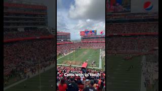 Come With Us To Brock Purdys 1st NFL Game 🔥 shorts youtubeshorts football 49ers brockpurdy [upl. by Nnaes]