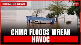 Guangdong Floods Intense Rains Trigger Massive Displacements  Latest News [upl. by Naryb]