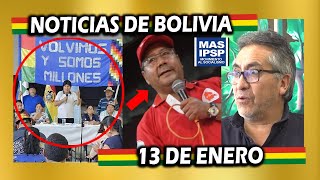 NOTICIAS DE BOLIVIA DE HOY 13 DE ENERO NOTICIAS DE BOLIVIA 13 DE ENERO NOTICIAS BOLIVIA [upl. by Sousa904]