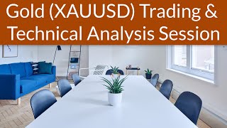 Live Gold XAUUSD Trading amp Technical Analysis  My Gold Trading Strategy [upl. by Caton]