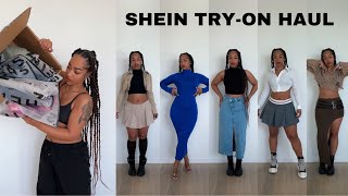 SHEIN SPRING TRYON HAUL  SHEIN FOR ALL [upl. by Nahgeam]