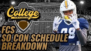 So Con Conference 2024 Schedule Breakdown  The FCS College Football Experience [upl. by Spector285]