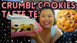 Crumbl Cookies Mukbang Smores Brownie  Berries amp Cream  Peanut Butter Blossom etc 먹방 Eating Show [upl. by Aehtna608]