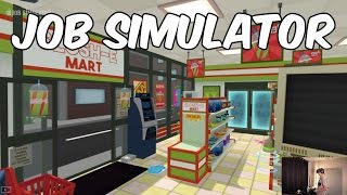 Convenience Store Clerk  Job Simulator  Virtual Reality HTC Vive [upl. by Gregrory]