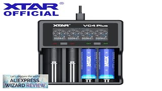 XTAR Qucik Charger QC30 AA AA Rechargeable Battery 26650 21700 20700 18700 Review [upl. by Ariela]