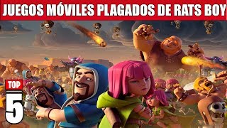 TOP 5 Juegos Móviles para NIÑOS RATAS [upl. by Beatrisa]