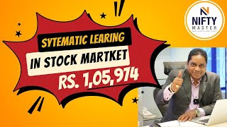 SYSTEMATIC LEARNING PROFIT BOOKING Rs105974 [upl. by Eikin]