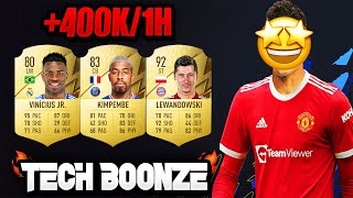 FUT 22  INCROYABLE TECHNIQUE DACHAT REVENTE  FAIRE 400000k EN UNE HEURE GRACE A LA TECH BOONZE [upl. by Seerdi]