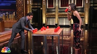 Flip Cup with Miranda Kerr [upl. by Den821]