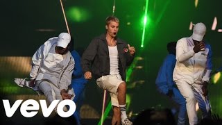 Luis Fonsi Daddy Yankee  Despacito ft Justin Bieber Purpose Tour Puerto Rico Live [upl. by Shute]