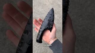 Cutting Edge History The Aztec Obsidian Knives knife obsidian diy knifemaking [upl. by Fi]