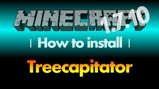 How to install Treecapitator Mod 1710 for Minecraft 1710 with download link [upl. by Hgielar832]